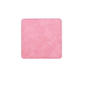Pink Square 4 inch Coaster Sublimation Blanks--Millantech