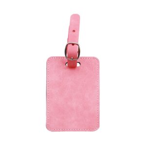 Pink Luggage Tag Double Sides-Millantech