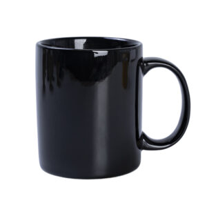 Millantech 16 OZ Porcelain Black Coffee Mug
