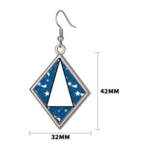 Diamond-shaped Earrings Custom-Millantech