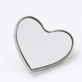Brushed Stainless Bordered Round Cufflinks-Millantech