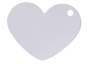 Heart Pet Tag Metal OEM-Millantech