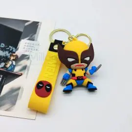 Millantech Fashion Plastic Toys Key Ring Anime Doll Keychain X-Men Series Keychains