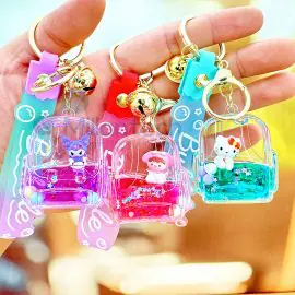 Millantech Acrylic Driftsand Sanrio Plastic Keychains