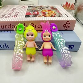 Millantech Anime New Sonny Angel Keychain Pendant For Bags Decor Cartoon Style Kawaii Women Girl Birthday Gifts Plastic Keychains