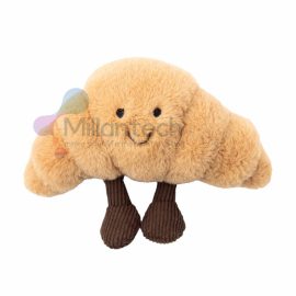 JellyCat 10cm  Plush Keychain Toys Amuseables Croissant Key Holder