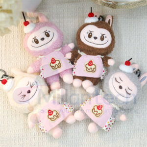 Millantech Labubu Free Tax 50+ Kinds Of Plush Toys 10cm Kirby+Garlic Vegetables+Capybara+Sailor Moon +Plush Toy Piggy Bank +George (Raised One Hand) Mascot+ Plush Crybaby