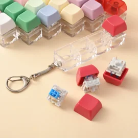 Millantech Custom Keyboard Keycap Keychain Stress Relief Lightweight Switch Decompress Tool Toys Keyboard Games Keychain