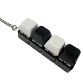 Millantech Custom Keyboard Keycap Keychain Stress Relief Lightweight Switch Decompress Tool Toys Keyboard Games Keychain-Standard / 5