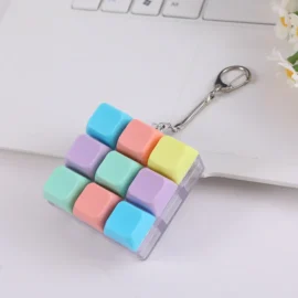 Creative Bag Charm,Millantech Custom Wholesale Fidget Cube Toy Keypad for Stress Relief,  Decorative Stress-Relief Gadget-One size / 9
