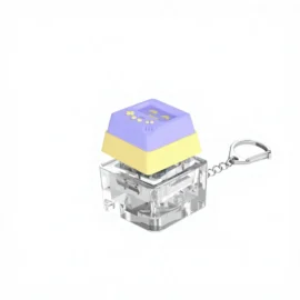 Millantech  Factory Sale Custom 3D Print Fidget Press Clickers Keyboard Keychain Stress Relief Toy-Standard / Lavender