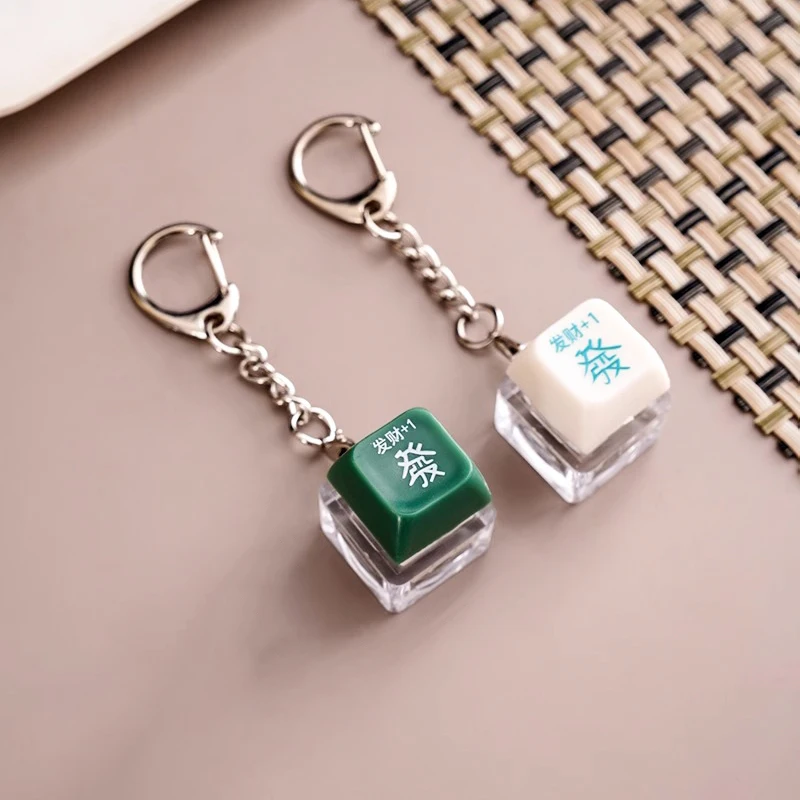 Promotional Durable Customized Thermal Transfer Printing Stress Relief Keycap Keychain for Gifts Brand Keyboard Keychain - Image 6