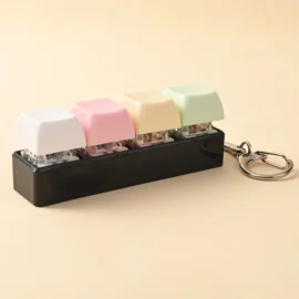 Millantech Custom Keyboard Keycap Keychain Stress Relief Lightweight Switch Decompress Tool Toys Keyboard Games Keychain-Standard / 1