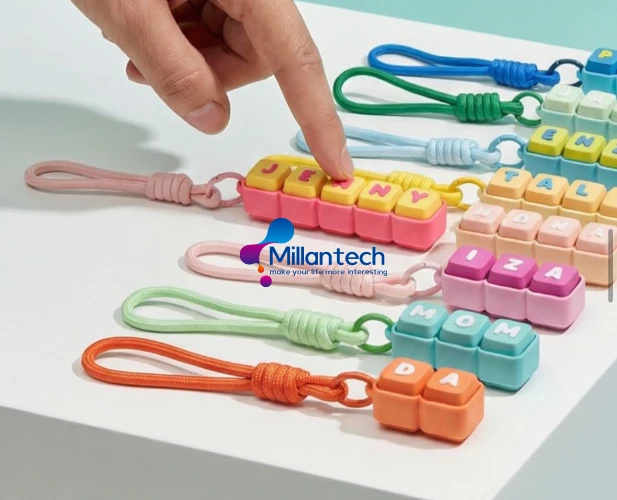 Millantech OEM Custom Prototype CNC Machining Aluminum Keycaps Parts Turning Milling 5 Axis Machining Support Bracket Service