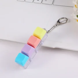 Creative Bag Charm,Millantech Custom Wholesale Fidget Cube Toy Keypad for Stress Relief,  Decorative Stress-Relief Gadget-One size / 4