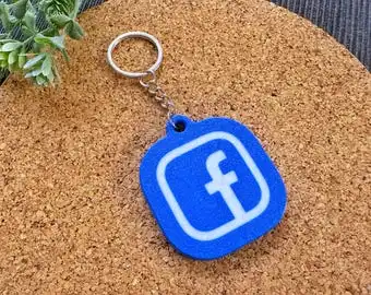 OEMCustom logo Instagram Factory Price Key Tags Eopxy Keychain Pvc Plastic Smart Rfid Nfc Access Control Cards Instagram Keyring - Image 5