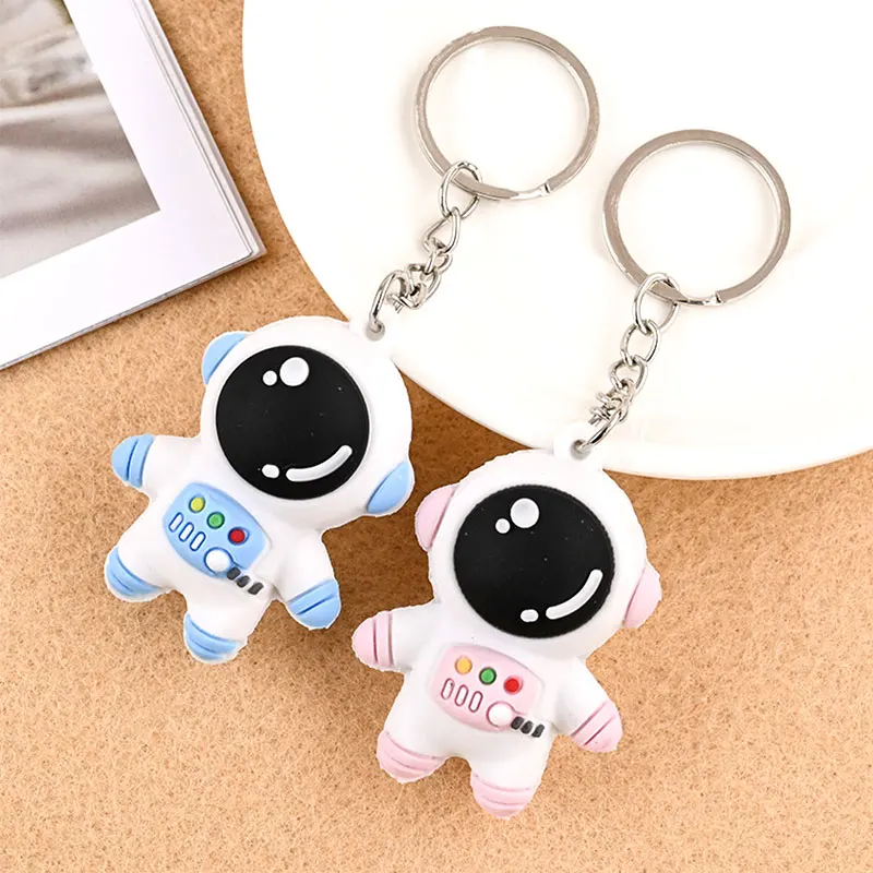 High Quality No Minimum Personalized Custom Silicone Rubber Keyring Cartoon 3d Soft Pvc Keychain for Promotion - Image 2