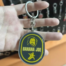 Advertising Promo Gift Metal Sublimation Alloy Key Chains Blank llaveros Personalizados Keyring Logo Custom Metal Keychain-custom / Epoxy Sticker