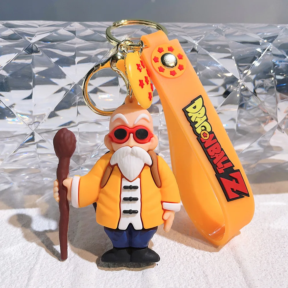 Factory Stock 3D Cartoon Anime Movies Characters Soft PVC Rubber Car Keychain Accessories Doll Bag Pendant Keyring - Image 3
