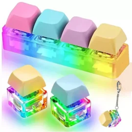 Millantech Hot DIY Switches Tester for Mechanical Keyboard With Keycap Switch Tester Custom Made Gift Keychain