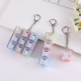 Creative Bag Charm,Millantech Custom Wholesale Fidget Cube Toy Keypad for Stress Relief,  Decorative Stress-Relief Gadget