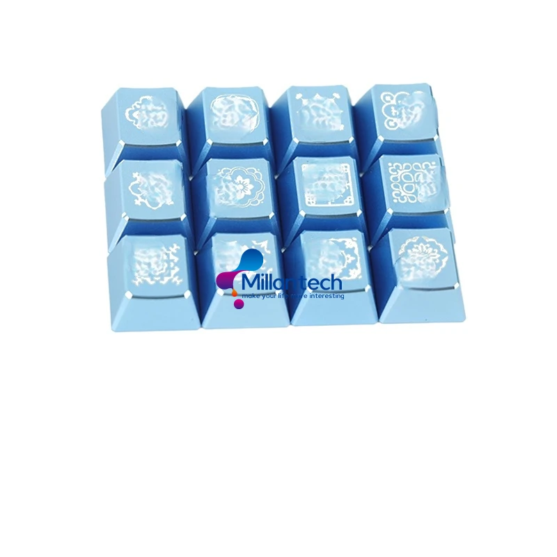 Millantech OEM Custom Prototype CNC Machining Aluminum Keycaps Parts Turning Milling 5 Axis Machining Support Bracket Service - Image 3